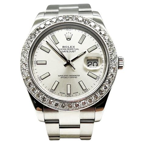 rolex datejust 2 silver dial